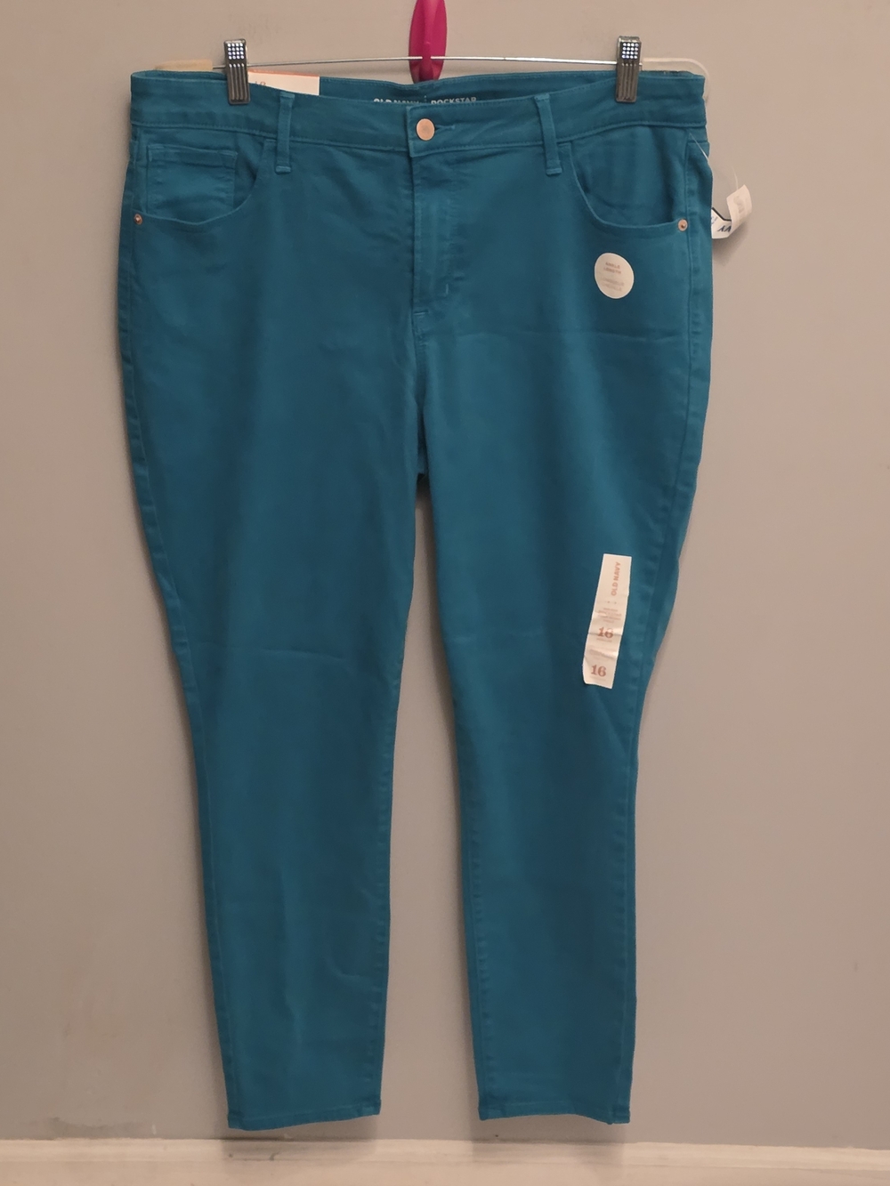 Old Navy Women’s Teal Skinny Jeans